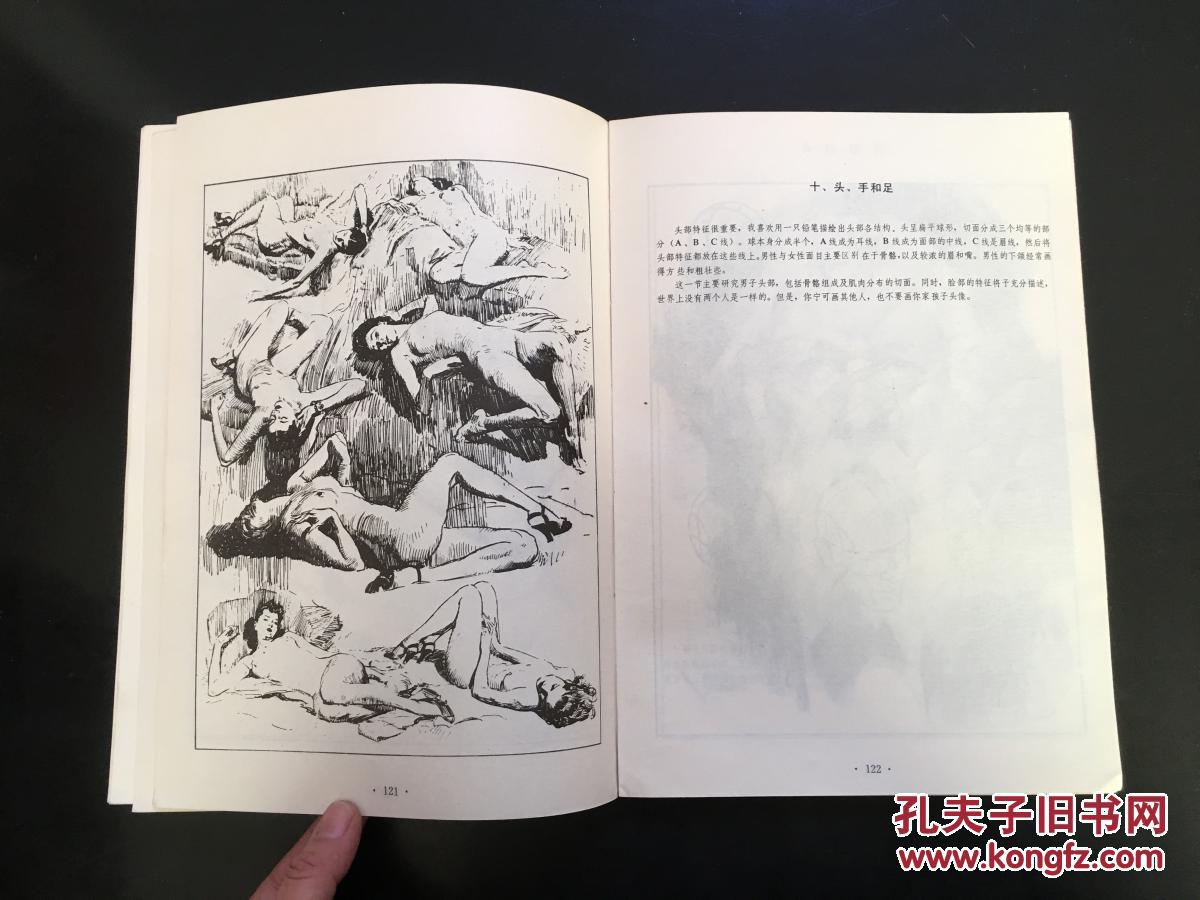 人体素描(bh14)_(美)安德鲁99路米斯_孔夫子旧书网