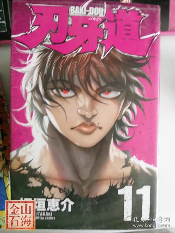 日语原版漫画 32开九品 刃牙道11