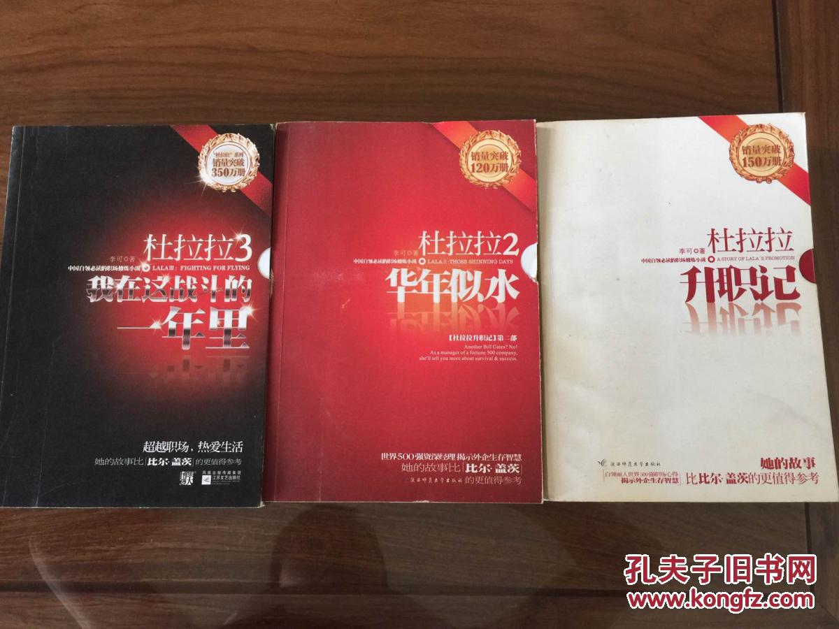 【图】杜拉拉:升职记 年华似水 我在这战斗的一