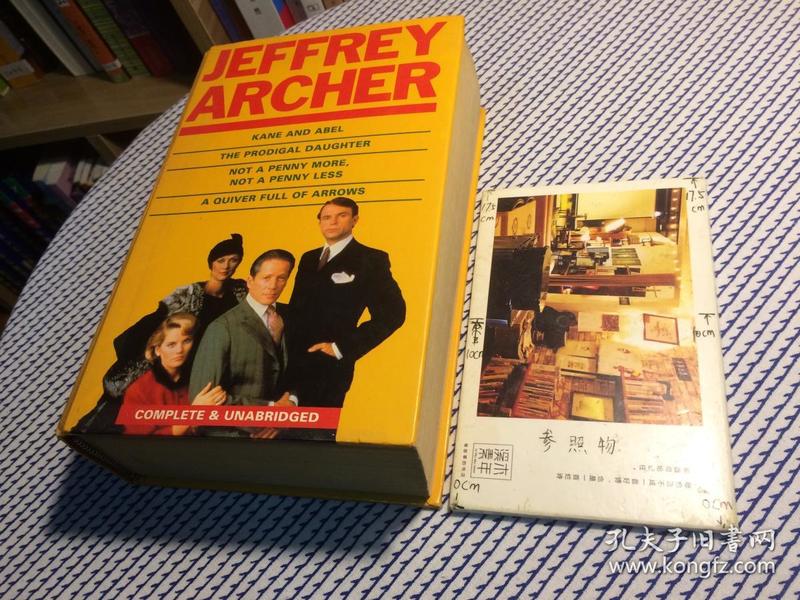 英文原版 (4部小说合1本) kane and abel ; the prodigal daughter