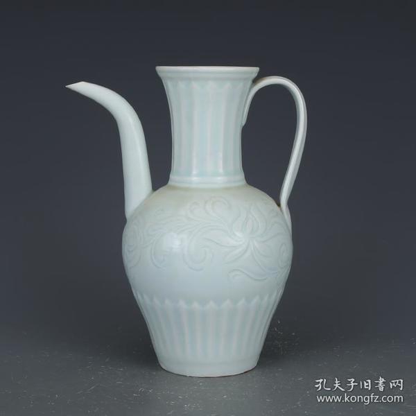 宋湖田窑影青执壶 1