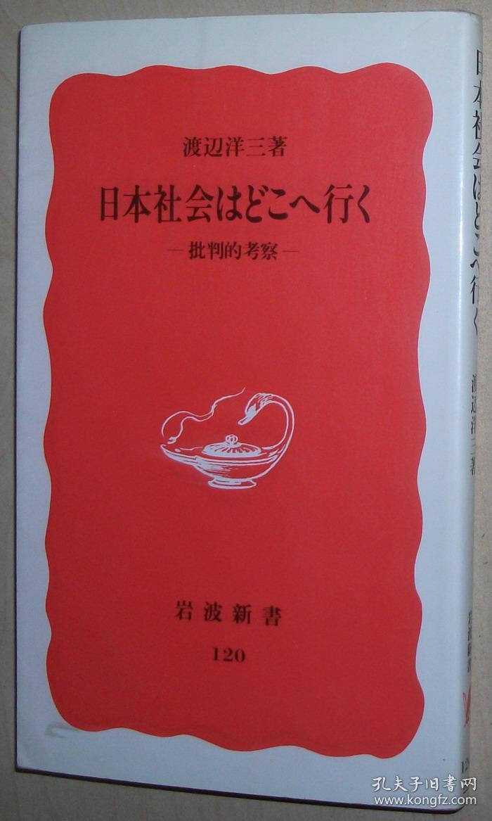 日文原版书 日本社会はどこへ行く―批判的考