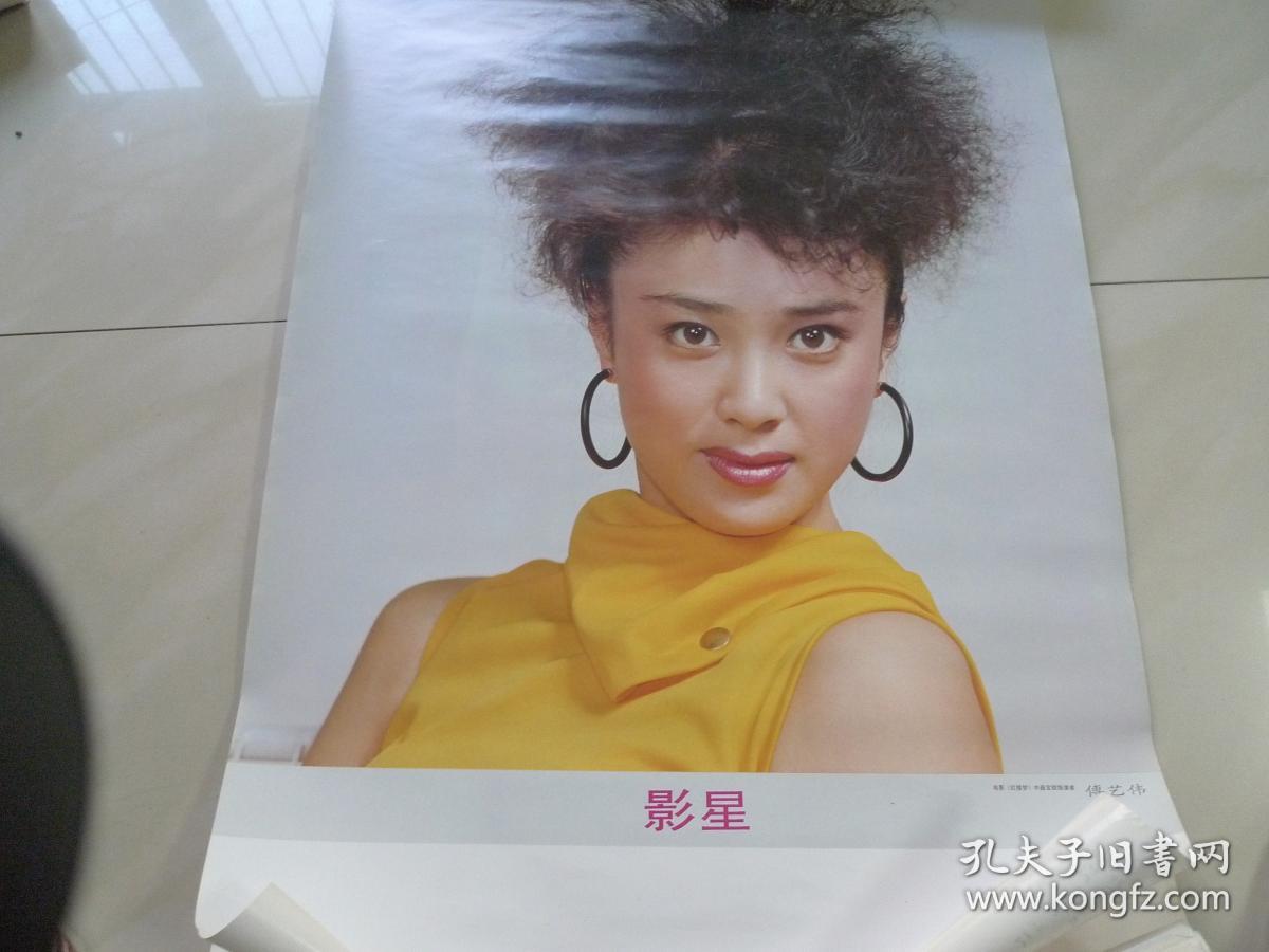 1991年明星挂历 全年12张 [影星]张莉 傅艺伟 陈 晓旭