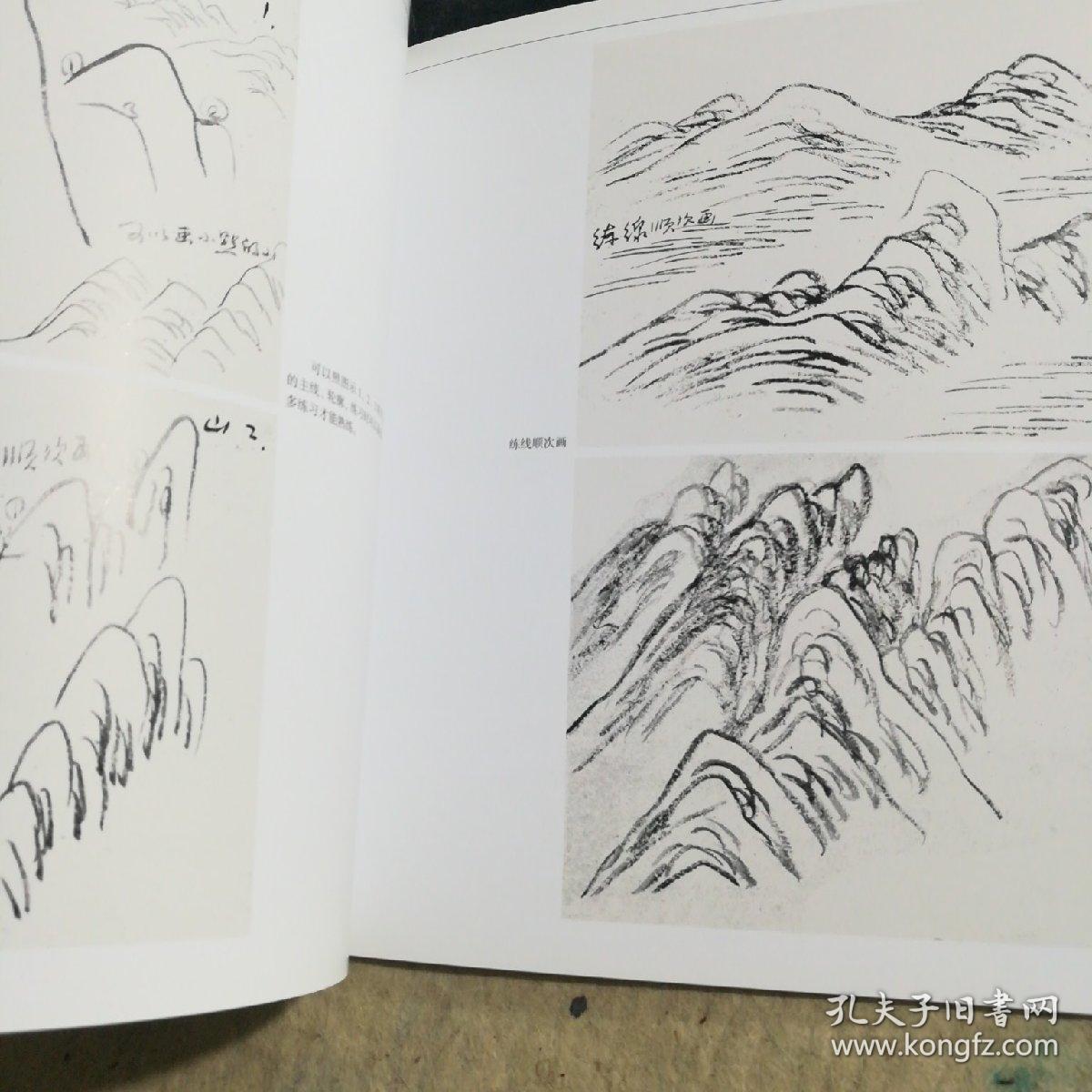 中国画画法丛书写意山水画谱