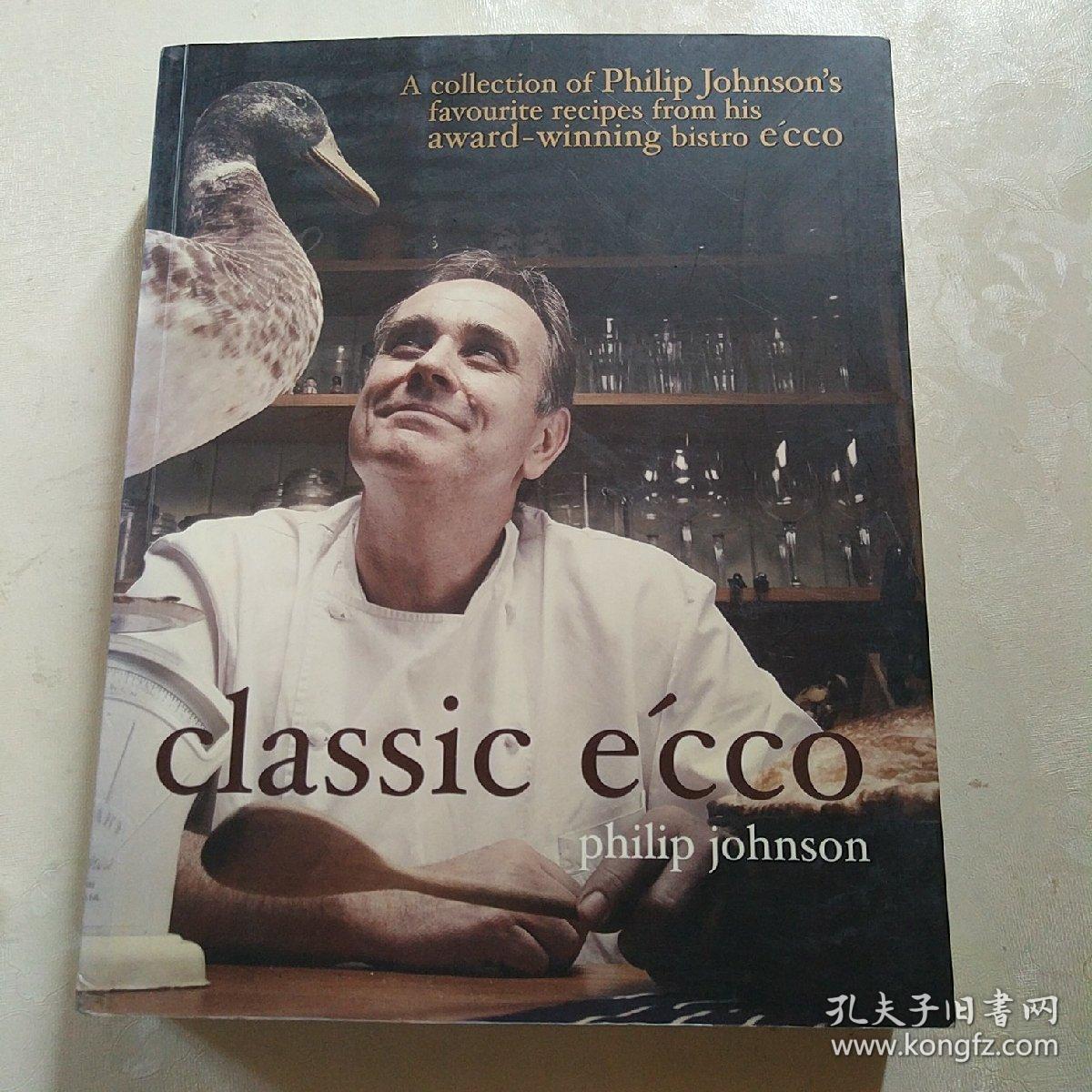 classic e"cco: a collection of philip johnson"s favourite