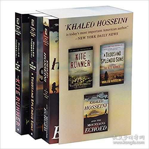 The Kite Runner 英文原版胡塞尼3部小说合集