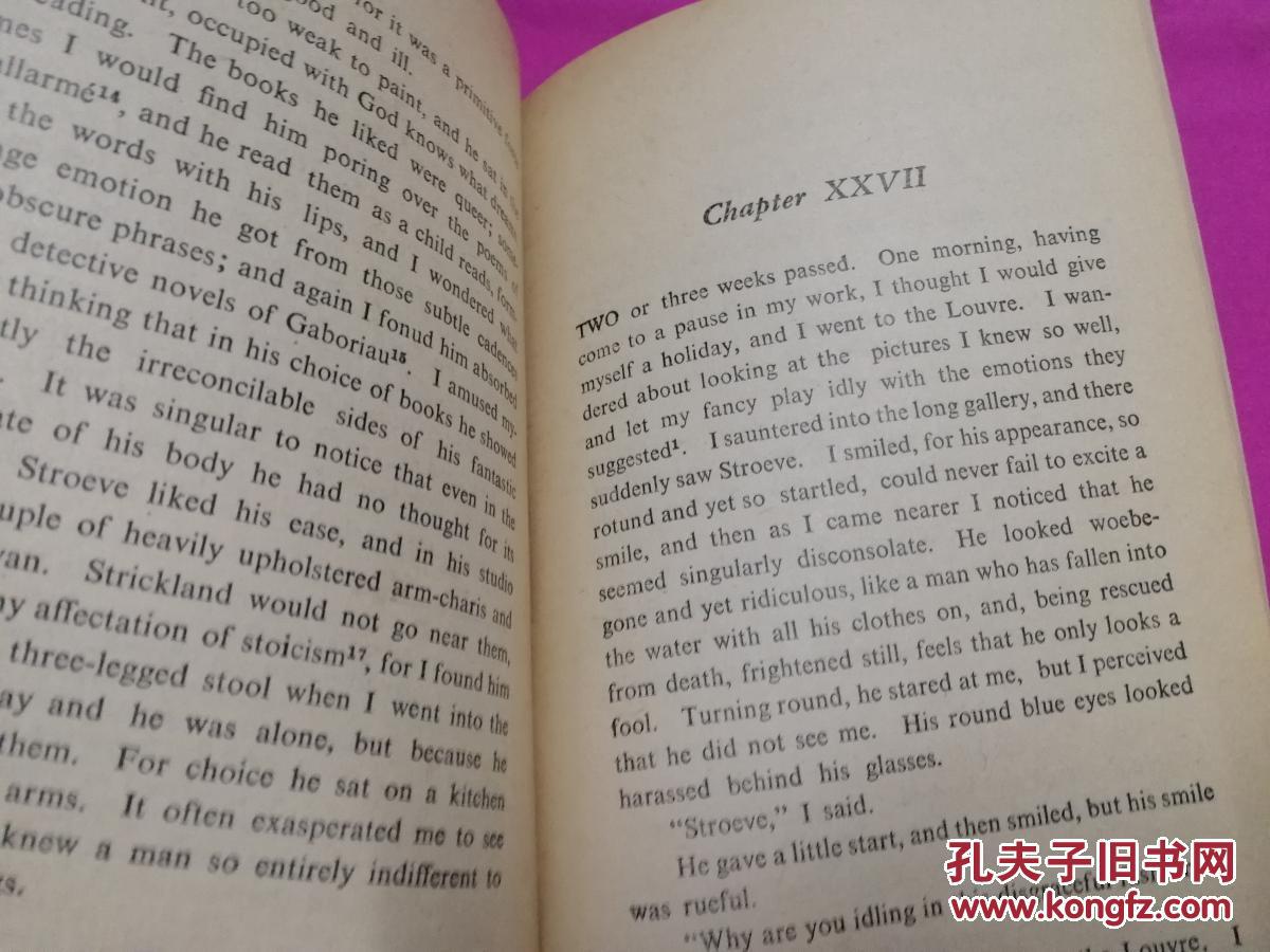 【图】月亮和六便士(注释英文本)_上海译文出