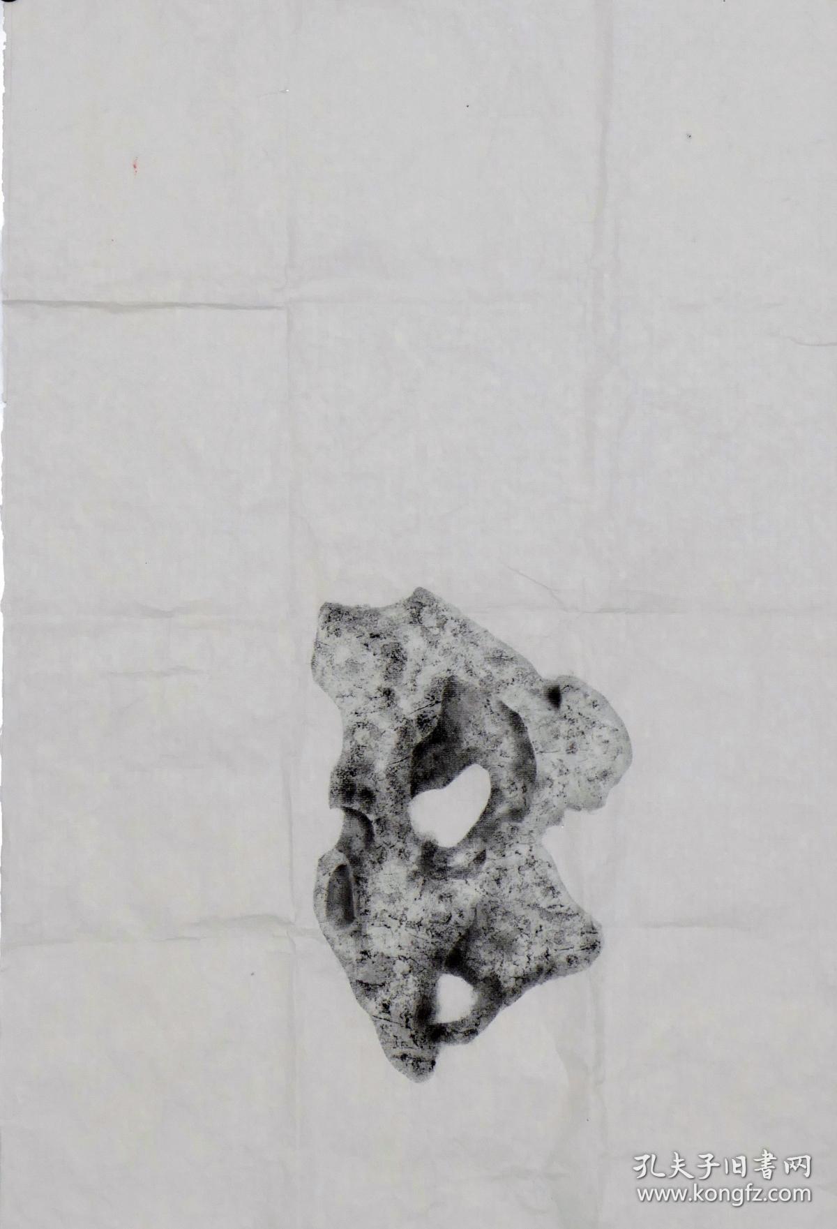 金石赏石全形拓手工拓片1留有提拔空间书法家题跋画家插画自由创作