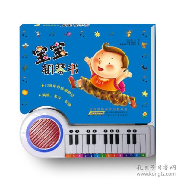 好好玩音乐书·宝宝钢琴书