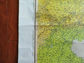 【孔网孤本 挂轴 满洲国老地图!】1935年3月发