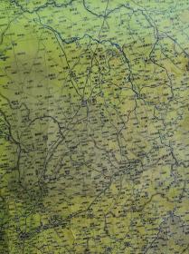 【孔网孤本 挂轴 满洲国老地图!】1935年3月发