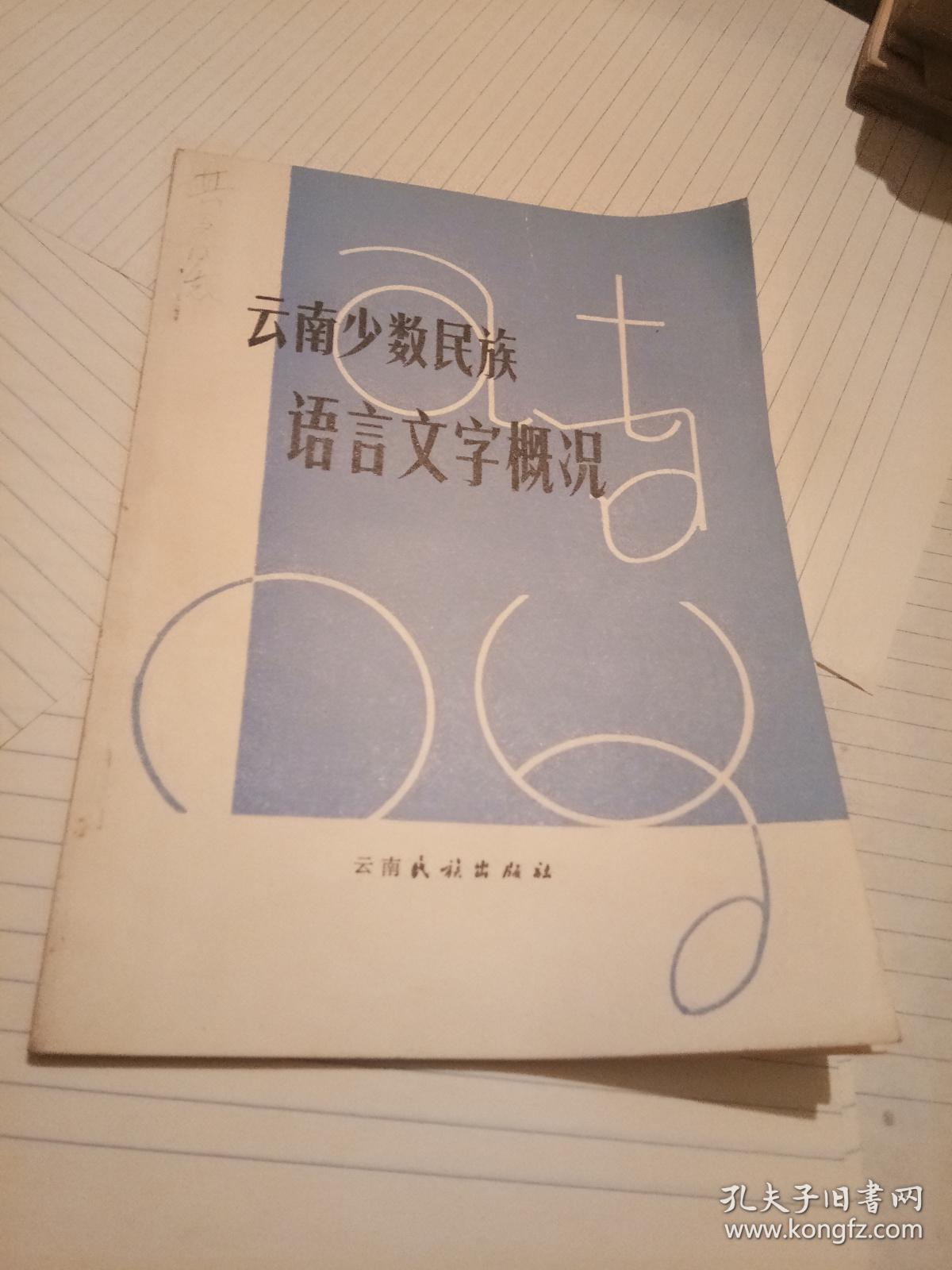 云南少数民族语言文字概论