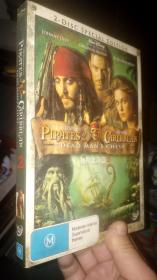 加勒比海盗2   电影DVD  光盘一张