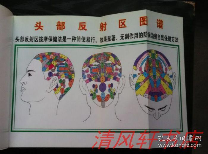 【正版现货】图文版《头部反射区按摩保健法》全1册 16开本 欧阳八四