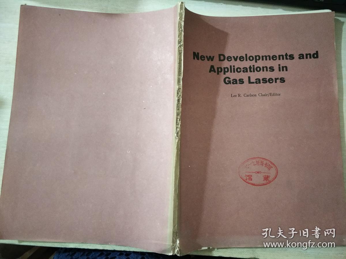 PPLICATIONS IN GAS LASERS气体激光器的
