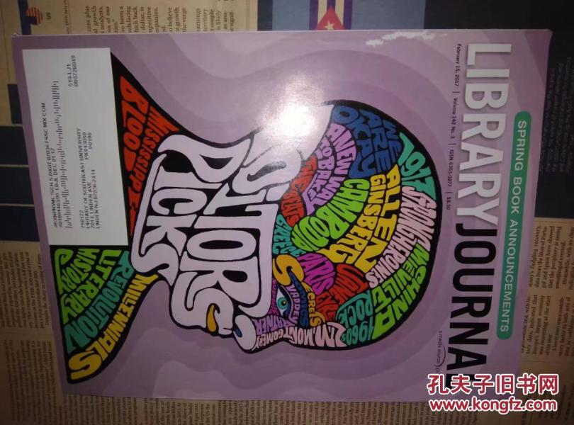 Library Journal 图书馆英文原版期刊学术论文考
