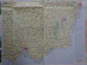 澳大利亚地图 2001年2版6印 2开独版 中图版 中