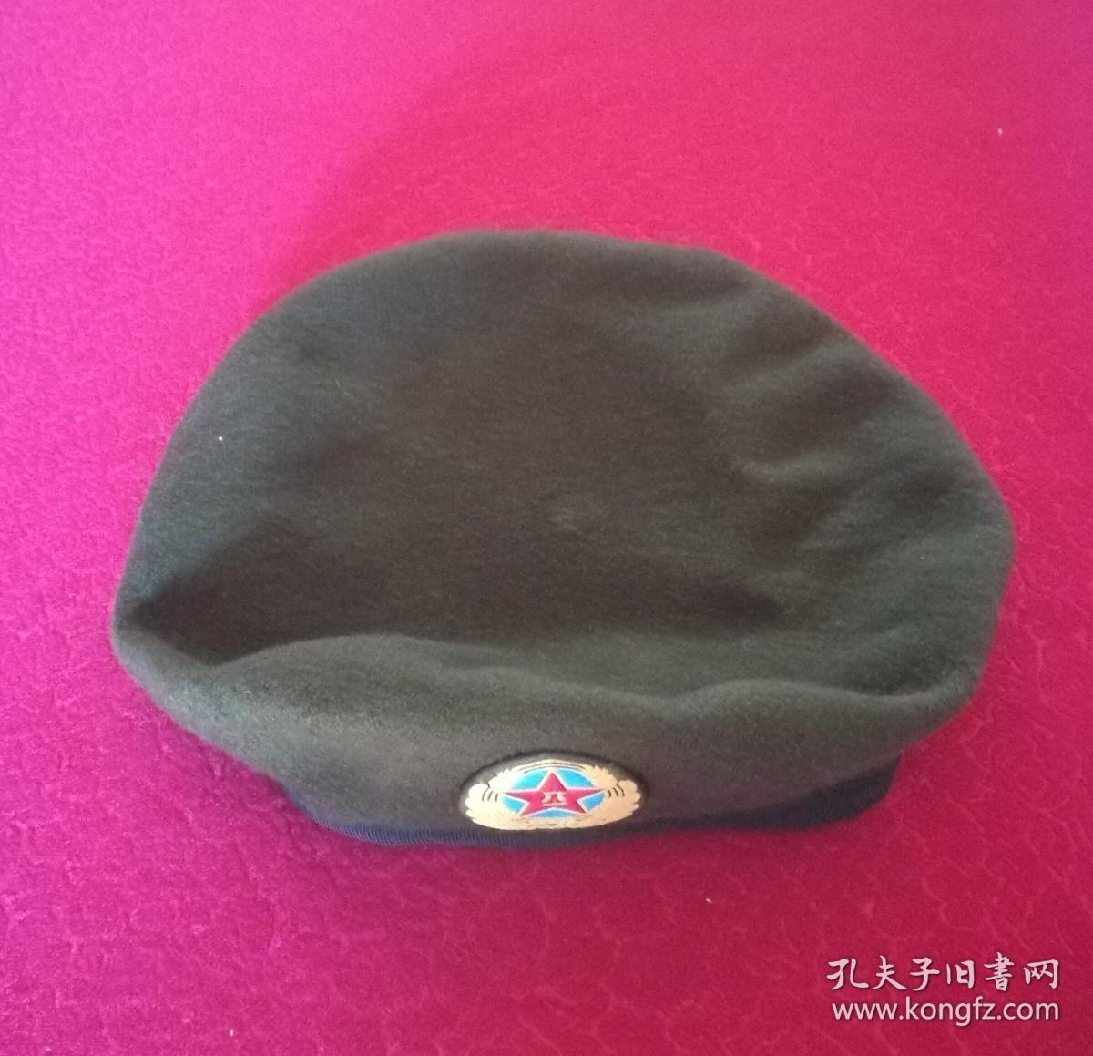 退役军用贝雷帽(解放军1987式贝雷军帽 佩戴帽)