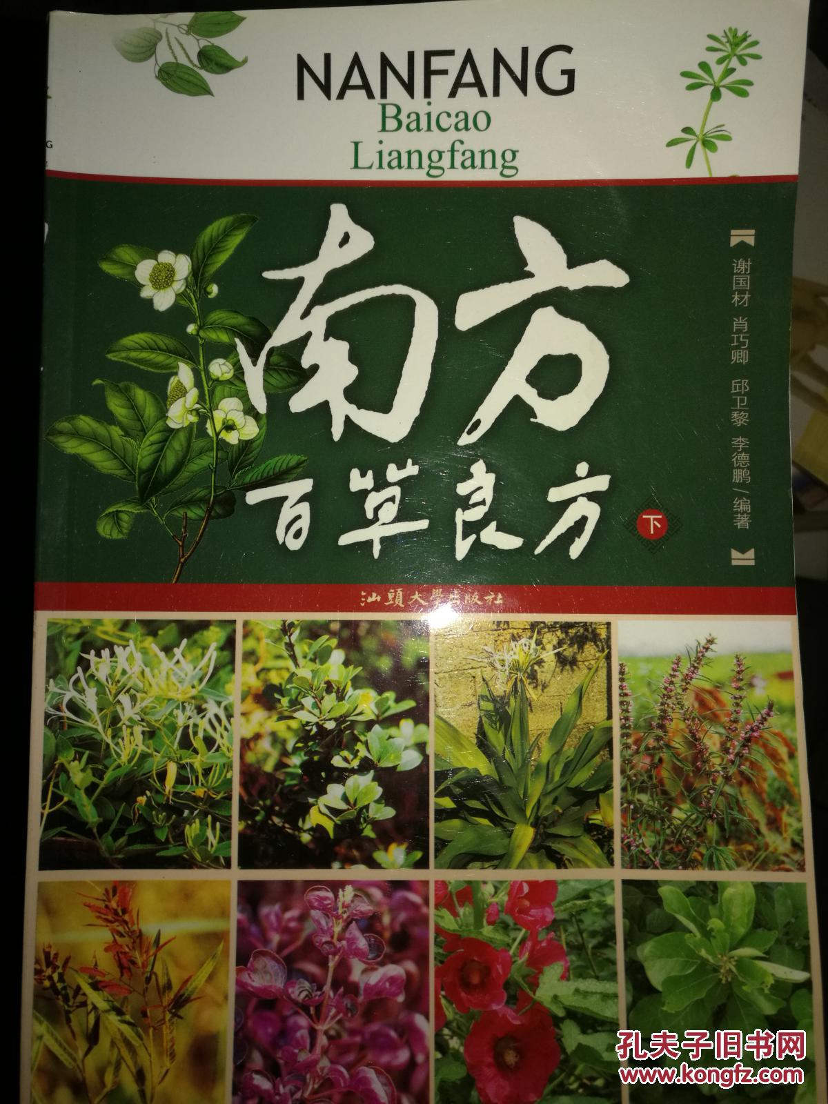 《南方百草良方》上下册(广东民间各地草药良方》满百包邮