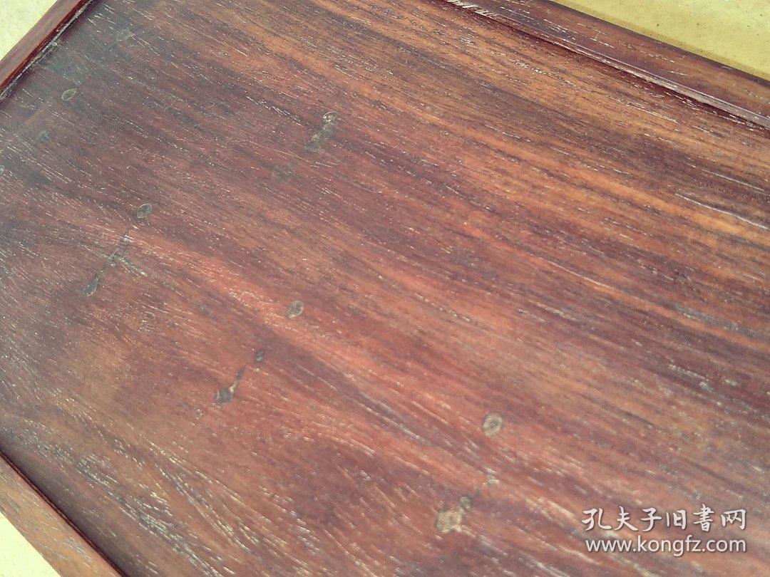 正宗海南黄花梨紫油梨木料,清代十三档带底板老算盘