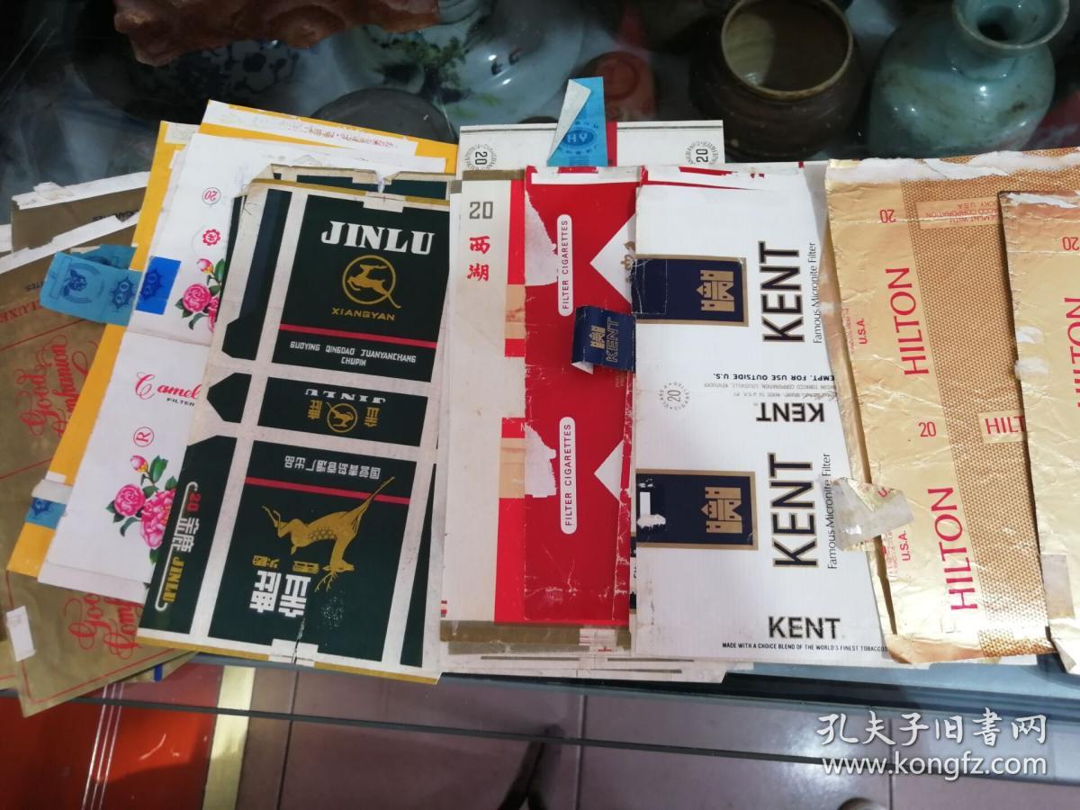老烟盒纸38张