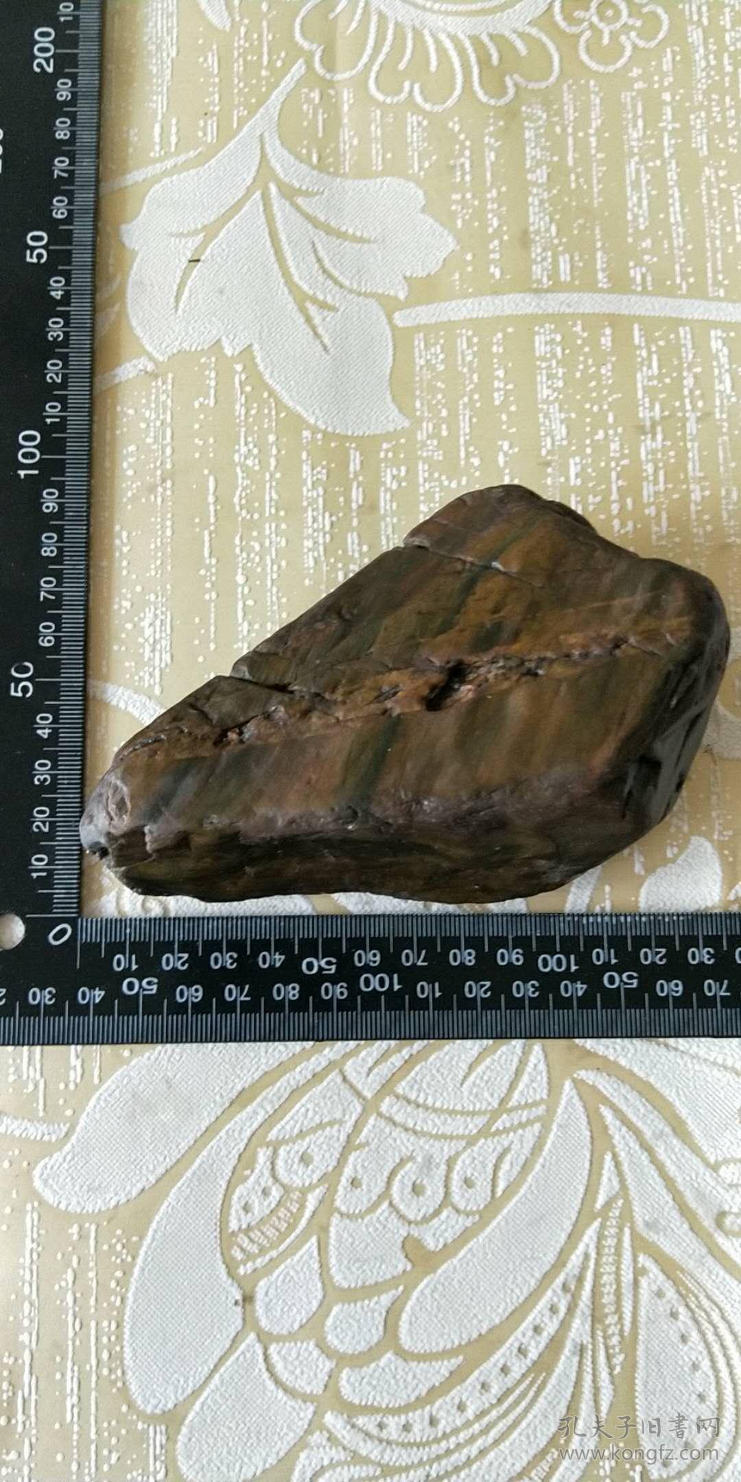 天然【奇石胭脂玉桃 碳化木化石 彩壁石 异形奇石,天然纹路,大摆件