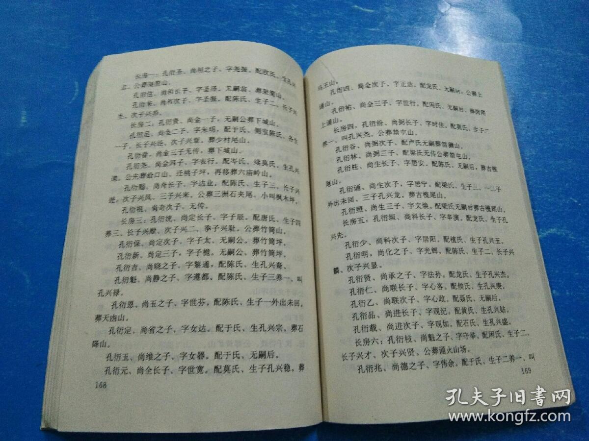 孔氏家谱孔姓资料族谱无价宝书