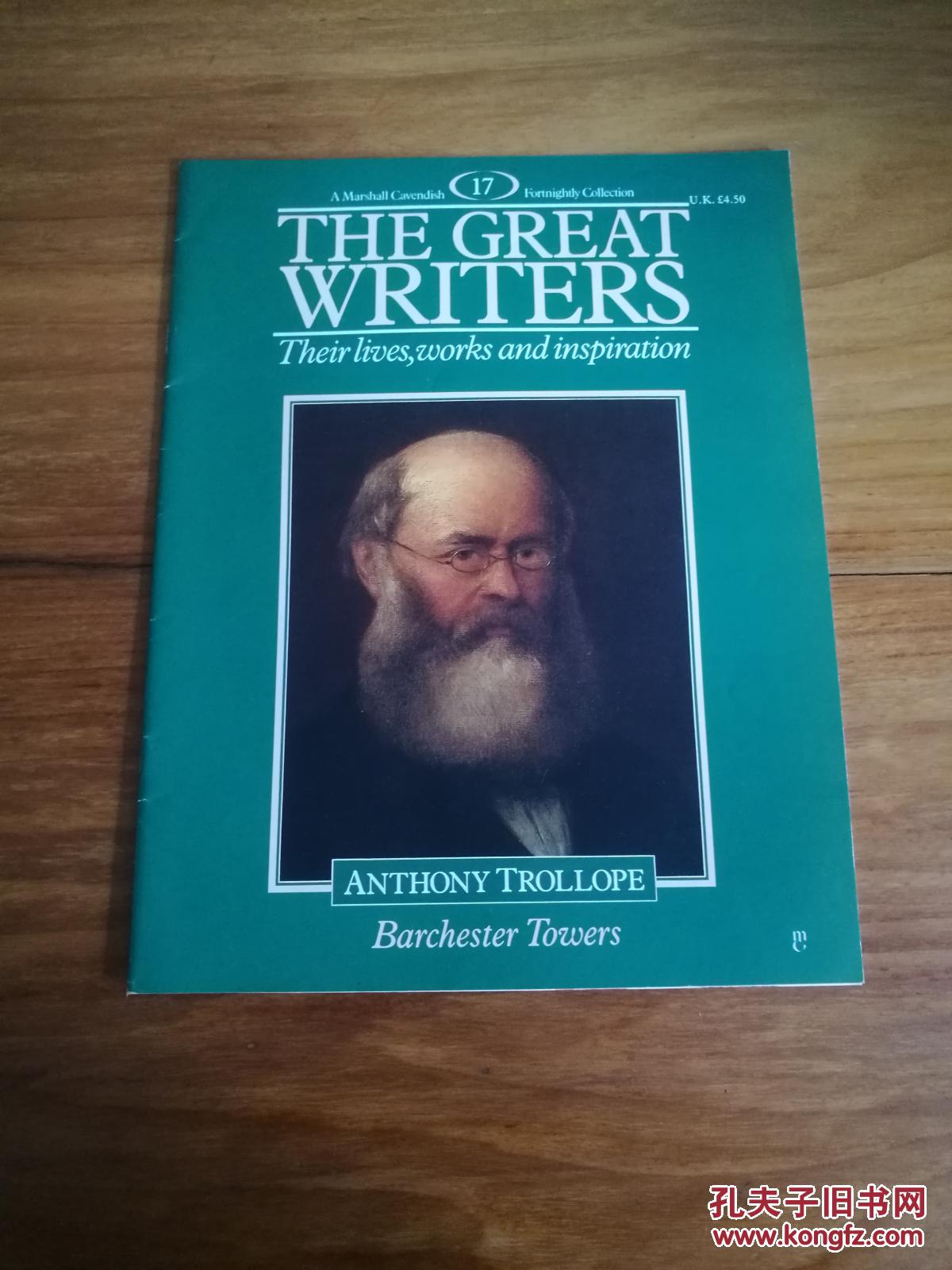 anthony trollope,james fenimore cooper writers their lives, works and inspiration:anthony trollope 伟大