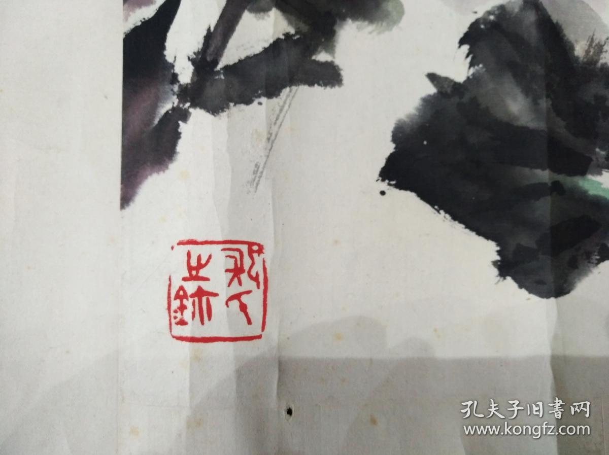 逸品 已故成都画家 张友岚 牡丹
