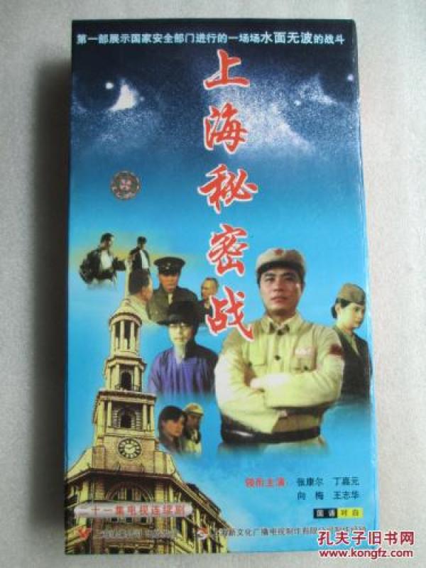 二十一集电视连续剧上海秘密战 VCD21蝶装