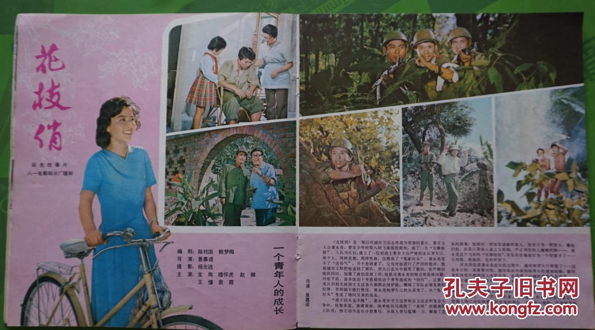 电影画报1981年2期封面潘虹 封底朱碧云主演《胭脂》内有莎仁高娃斯琴