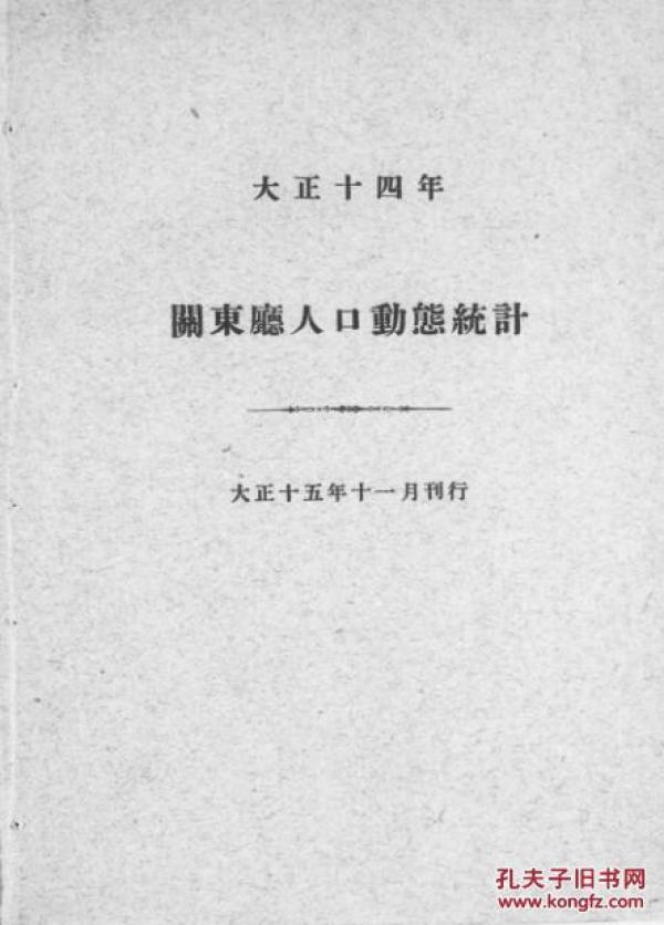 关东原人口