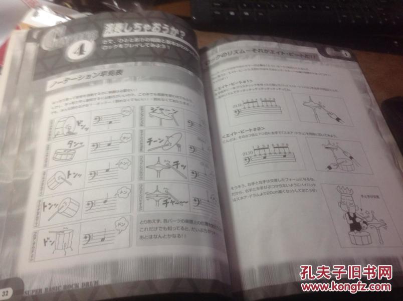 架子鼓曲谱基础入门_架子鼓初学入门曲谱(3)