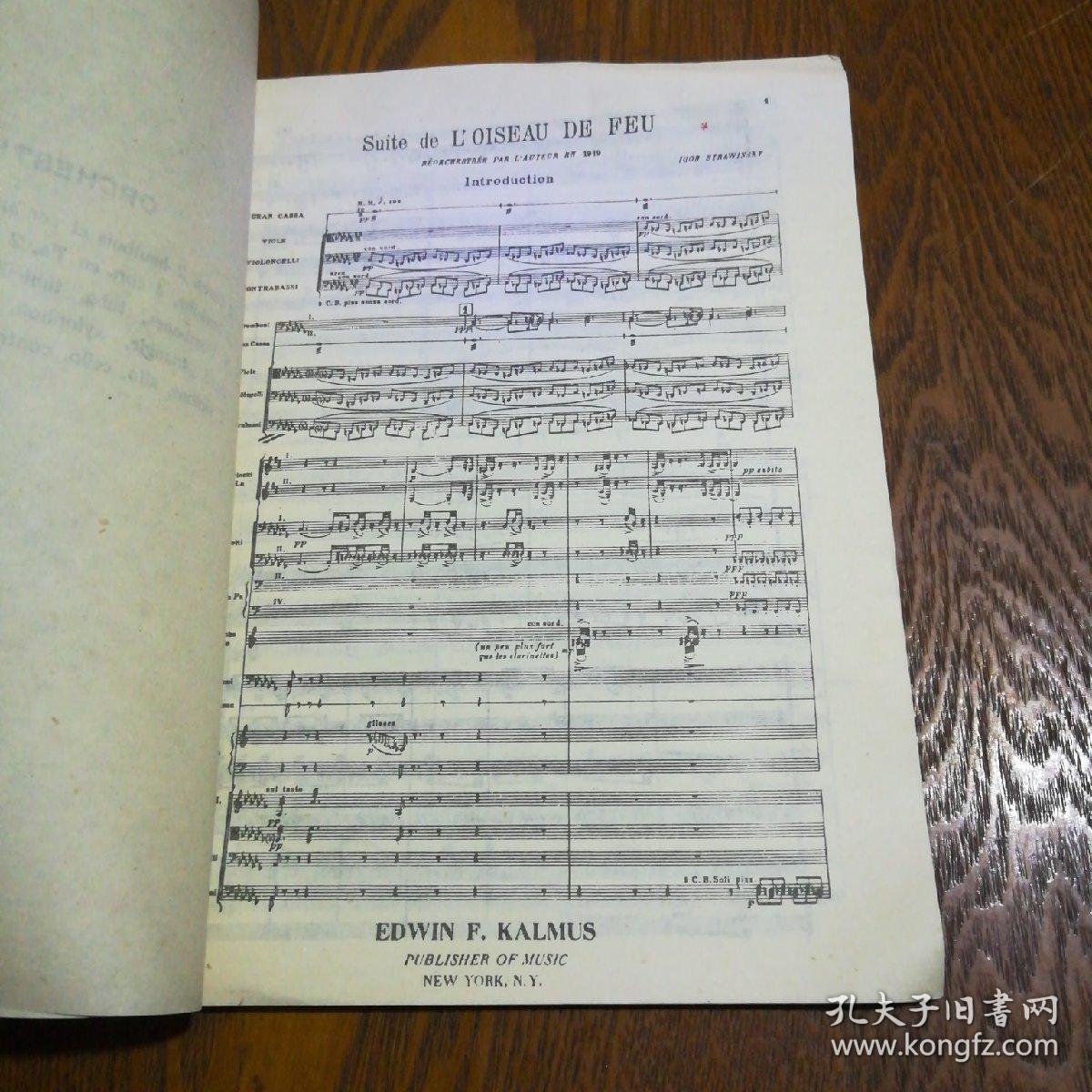 火鸟曲谱_庞蒂亚克火鸟