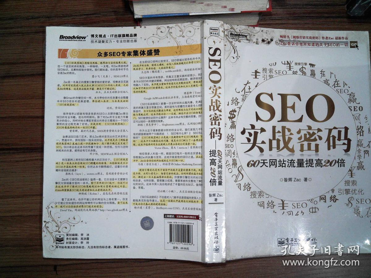 seo实战密码:60天网站流量提高20倍*