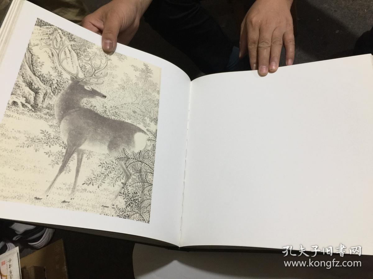 周颖画集--结蛛斋十六应真图卷.(.12开精装厚册原价880元)