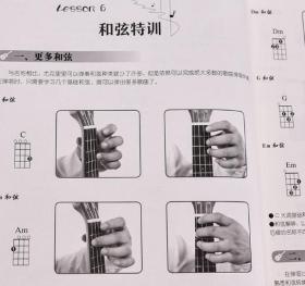 尤克里里指弹曲谱入门_尤克里里指弹曲谱(4)