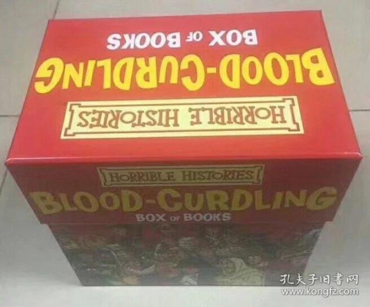 英文版 horrible histories blood-curdling  可怕 的 历史 20册套装