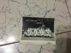 老照片;1977年武锅中学首届毕业留念