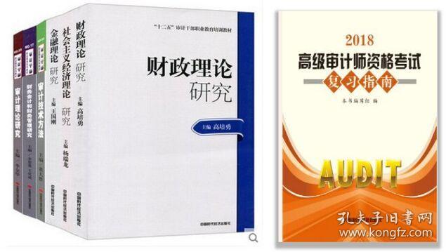 2018年高级审计师考试教材+复习指南(全套7本
