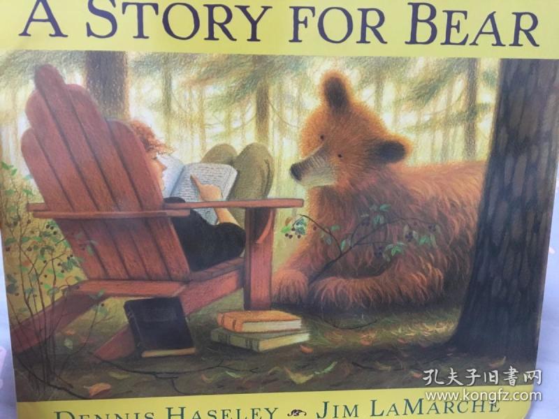 精装版唯美温馨绘本 a story for bear