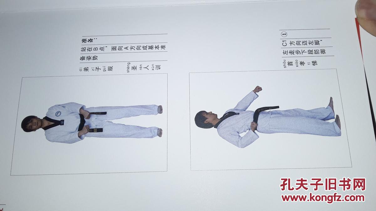 国学品势 太极一章(册页式)汉城黑带跆拳道学校研究小组