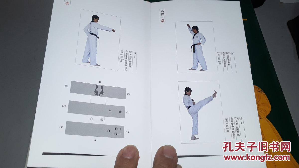 国学品势 太极一章(册页式)汉城黑带跆拳道学校研究小组