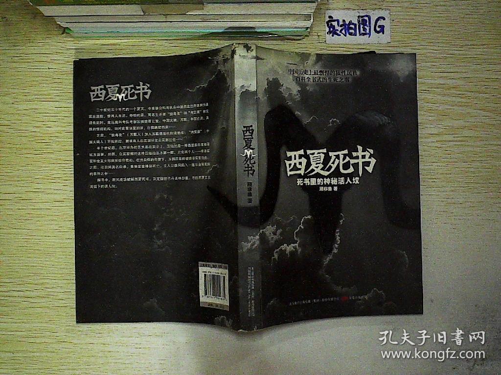 西夏死书:死书里的神秘活人坟_顾非鱼著_孔夫子旧书网