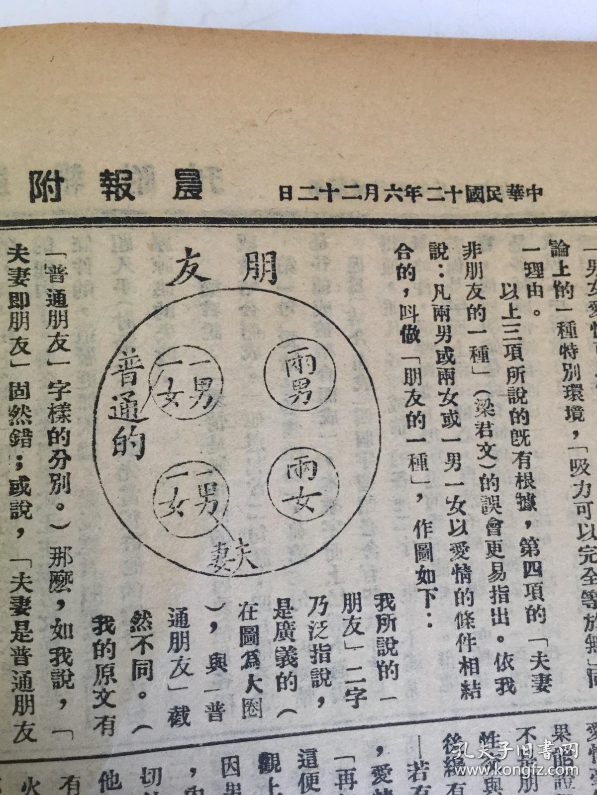晨报副镌,民国十二年六月,内容有:1/. 本刊的缘起及主张(王统照),2/.