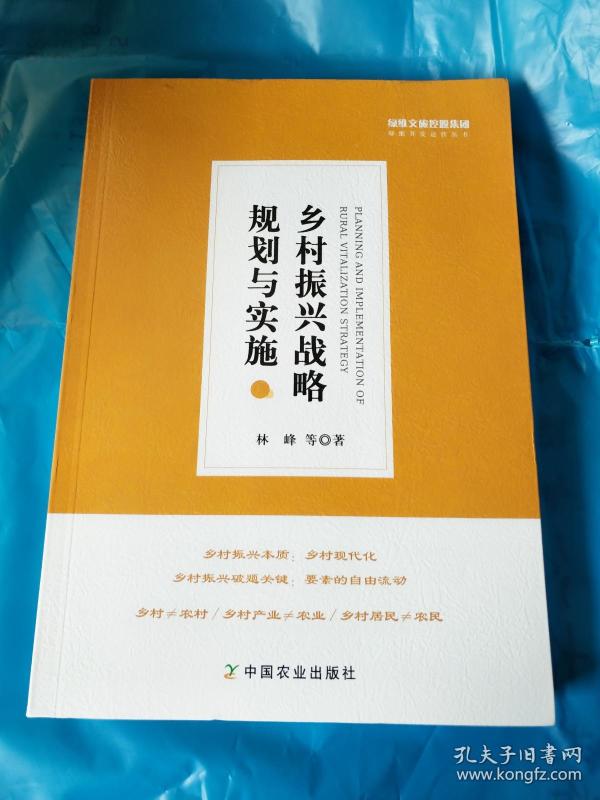 乡村振兴战略规划与实施\/绿维文旅控股集团绿