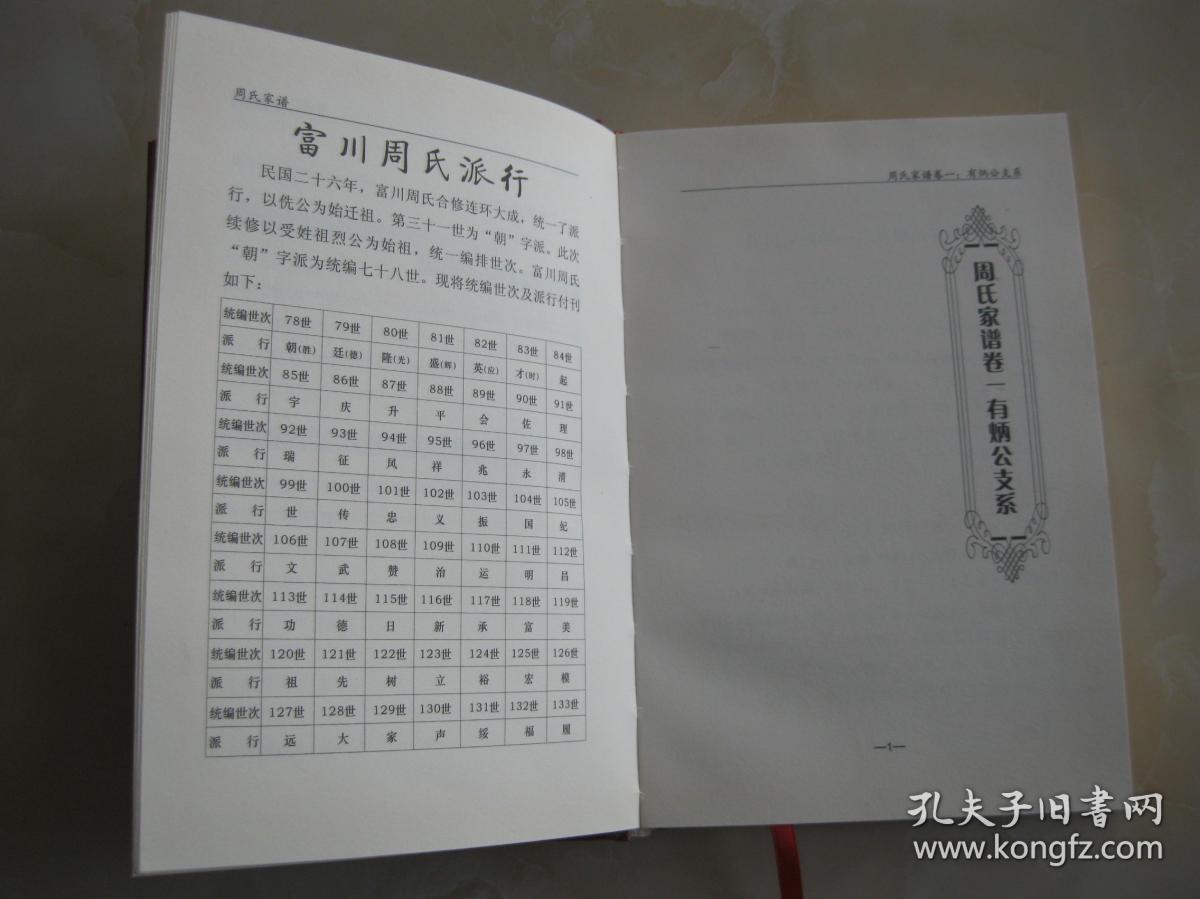 周氏家谱湖北省襄阳市谷城县一带襄阳谷城及周边周氏族人是东周平王之