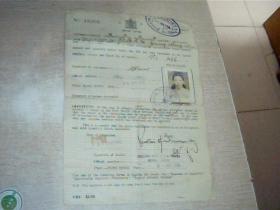1950年（香港）种痘证书