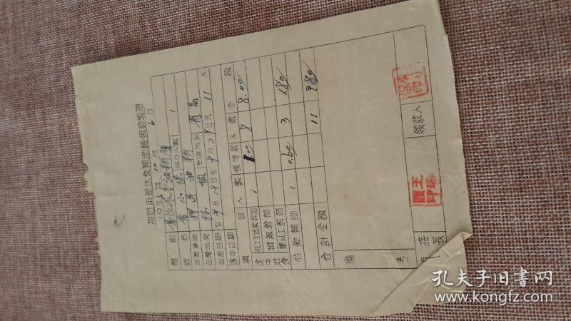 蛟龙出海 海军旅顺基地 55.10.6 月份出差伙食