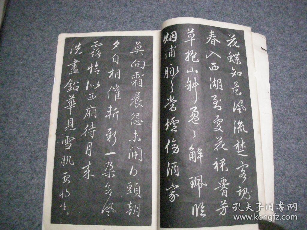 赵孟頫行书梅花诗